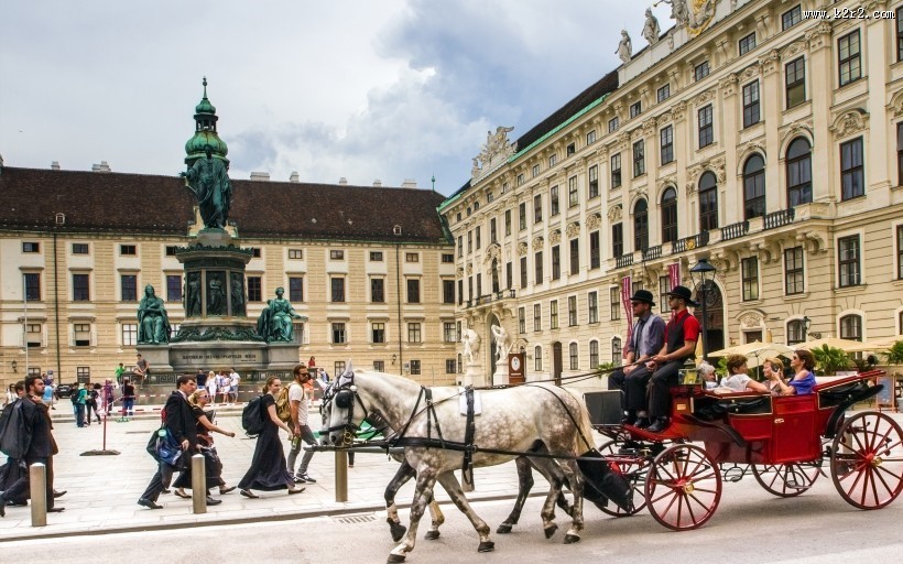音乐之都维也纳城市风景图片