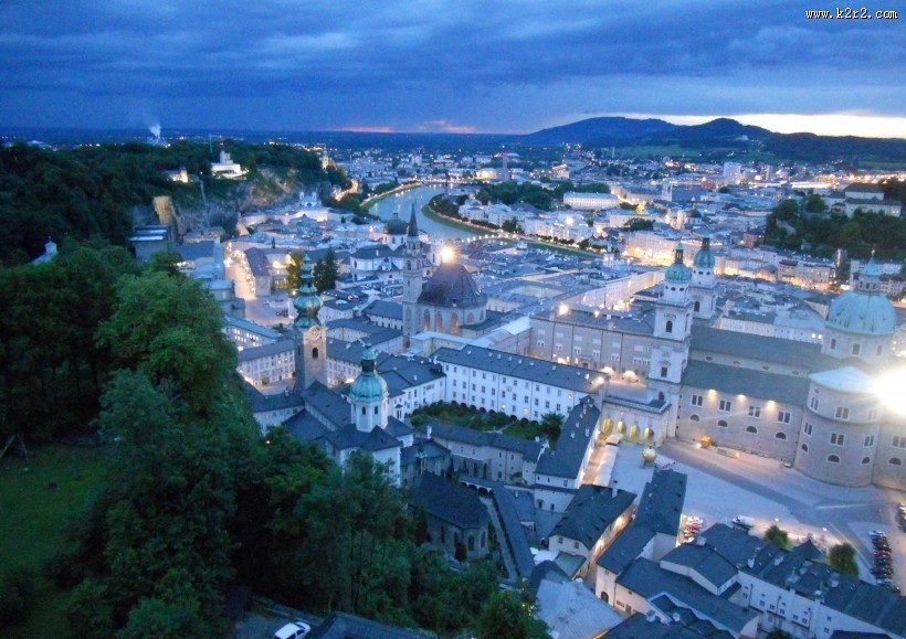奥地利共和国萨尔茨堡城市图片