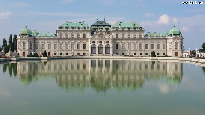 奥地利维也纳美景宫图片大全