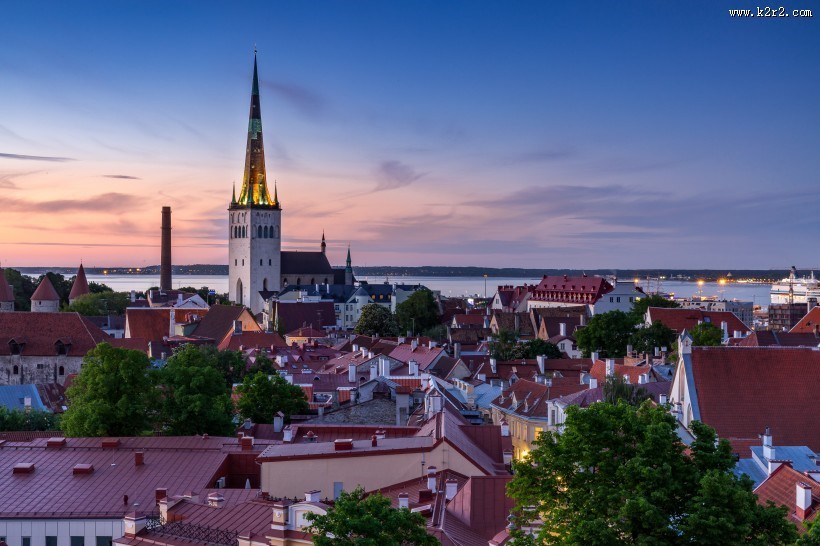 爱沙尼亚首都塔林风景图片