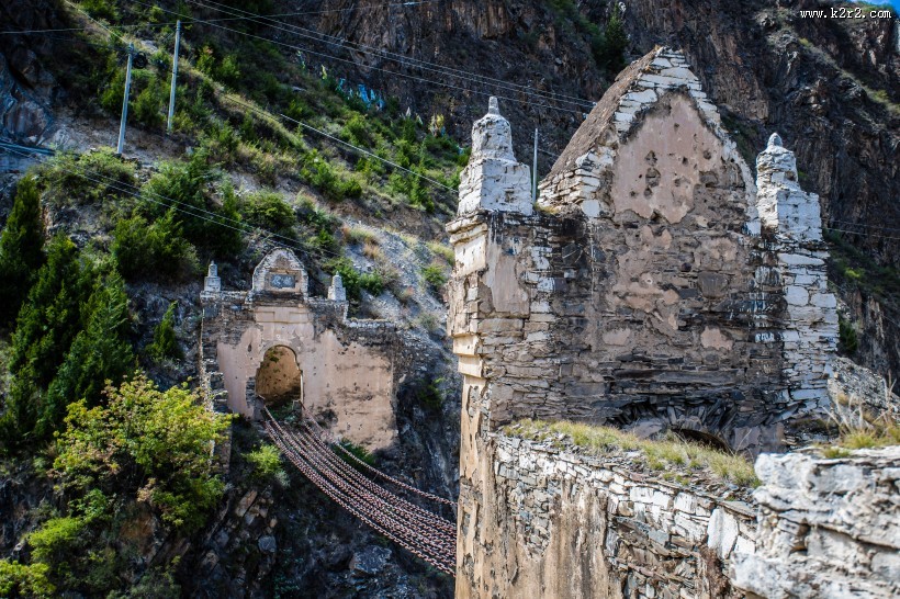 四川甘孜甲居藏寨风景图片
