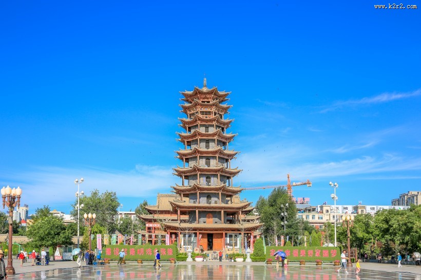 甘肃张掖夏季风景图片