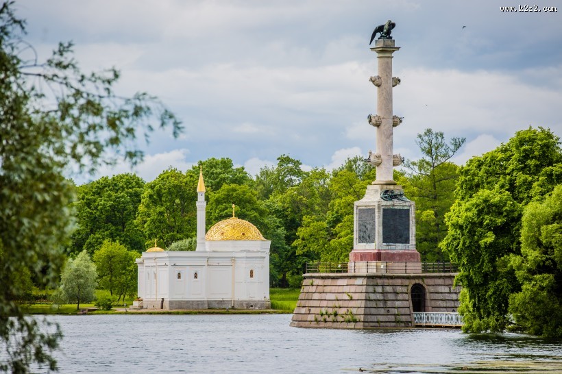 俄罗斯圣彼得堡夏宫建筑风景图片大全
