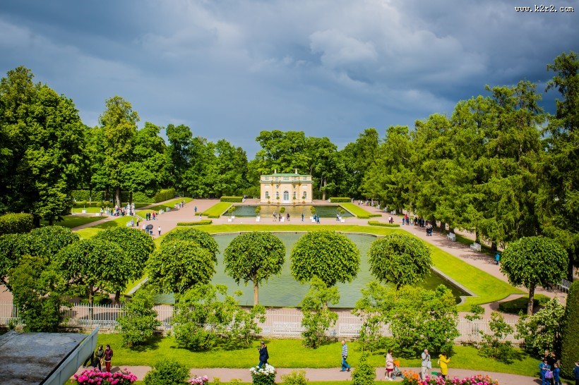 俄罗斯圣彼得堡夏宫建筑风景图片大全