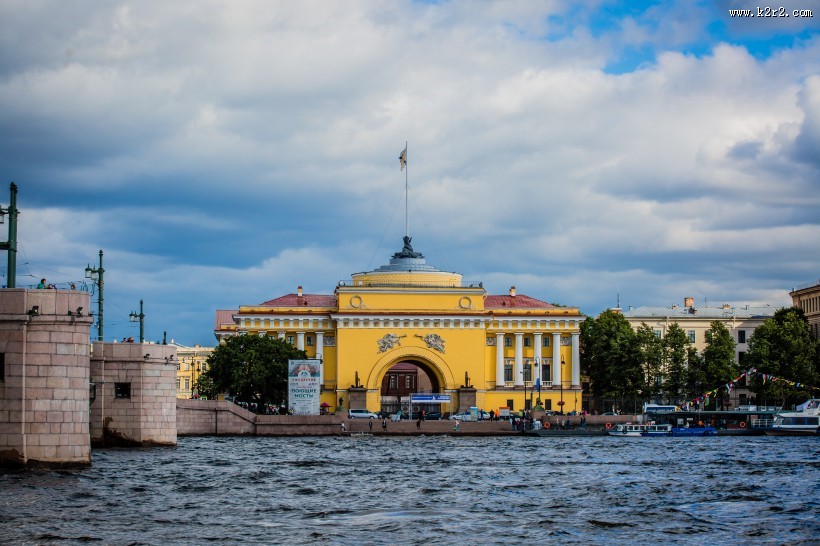 俄罗斯圣彼得堡建筑风景图片