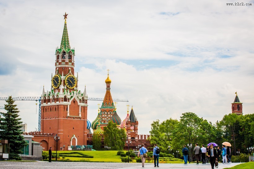俄罗斯莫斯科红场建筑风景图片大全