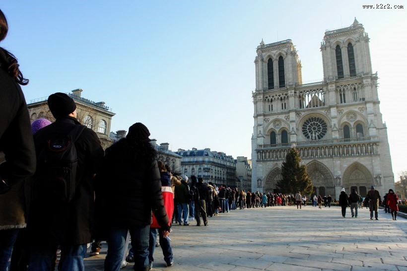 法国巴黎圣母院图片大全