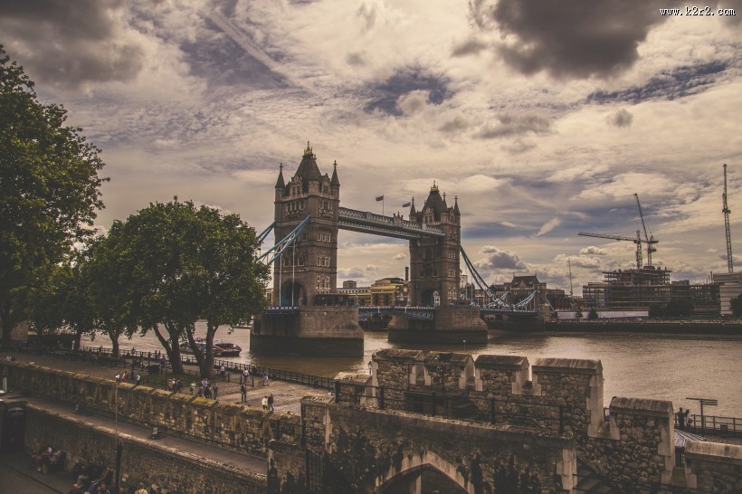 伦敦塔桥风景图片大全