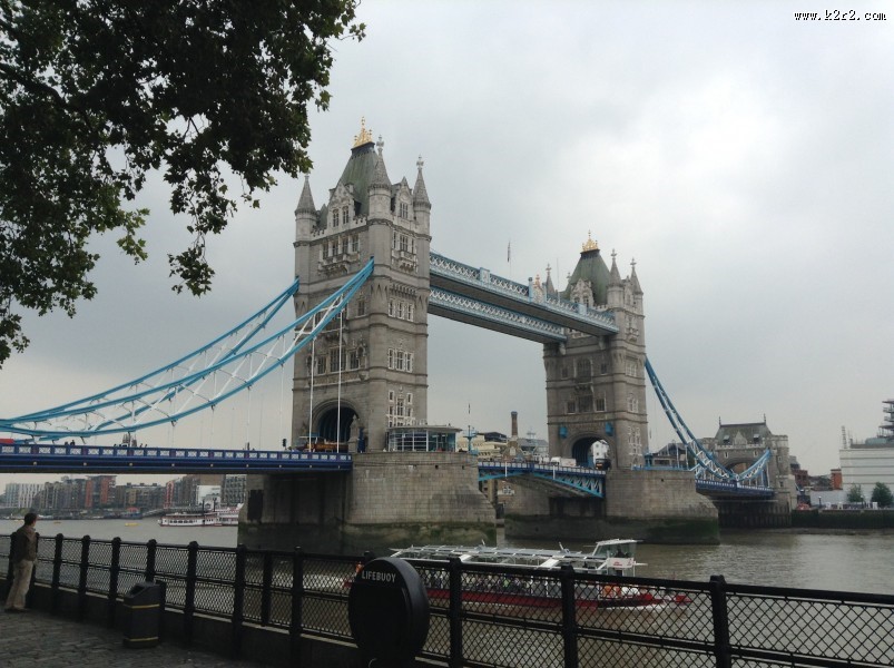 伦敦塔桥风景图片