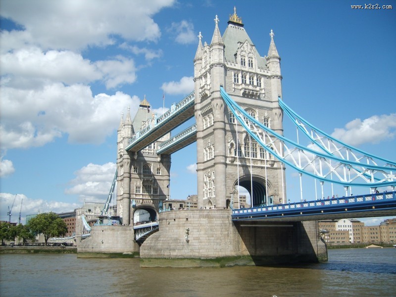 伦敦塔桥风景图片