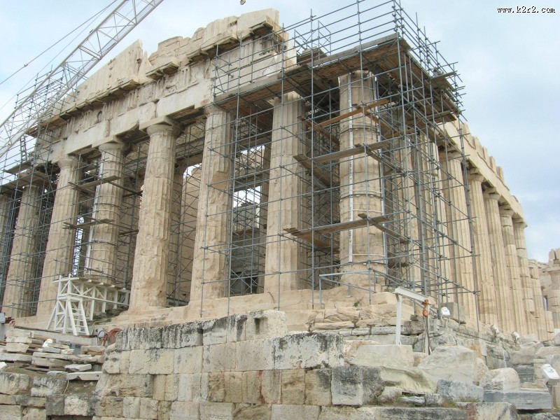 希腊雅典卫城风景图片