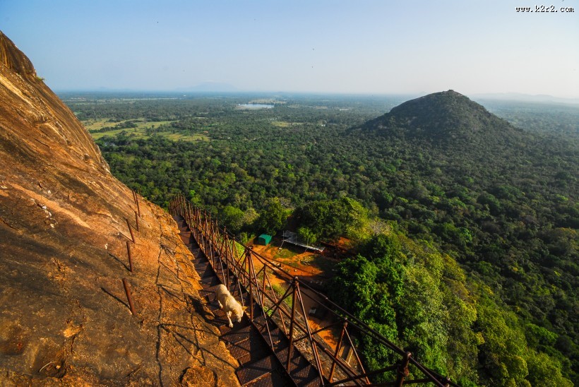 斯里兰卡锡吉里亚古城建筑风景图片