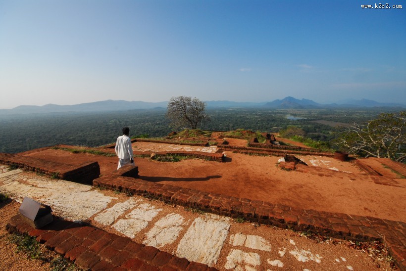 斯里兰卡锡吉里亚古城建筑风景图片