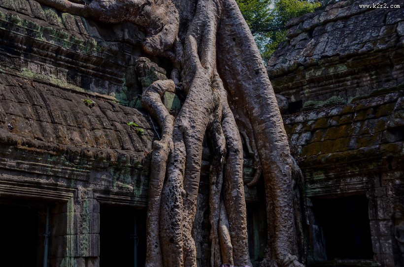 柬埔寨吴哥窟风景图片