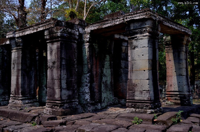 柬埔寨吴哥窟风景图片
