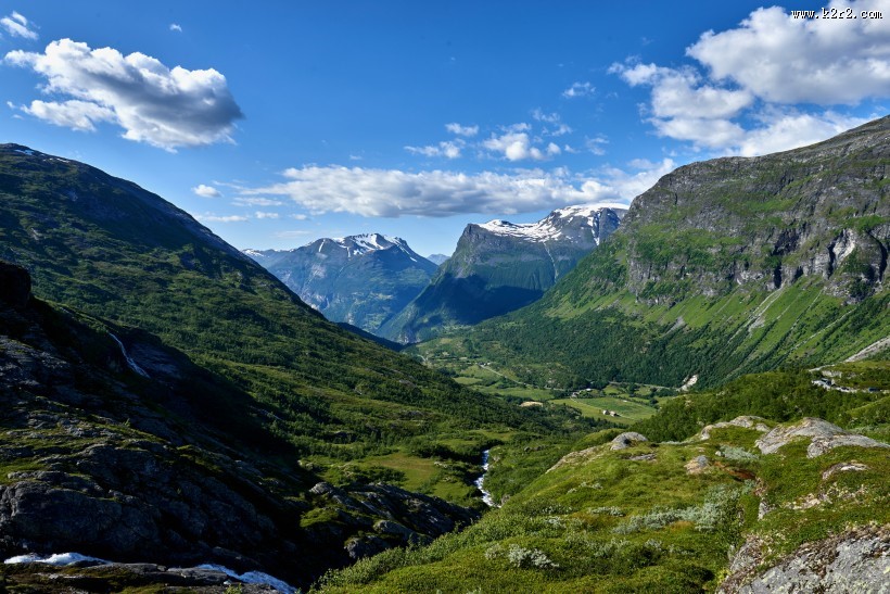 挪威户外自然风景图片大全