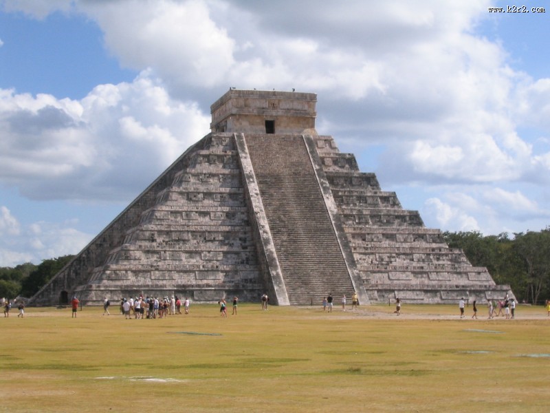 库库尔坎金字塔图片玛雅建筑图片