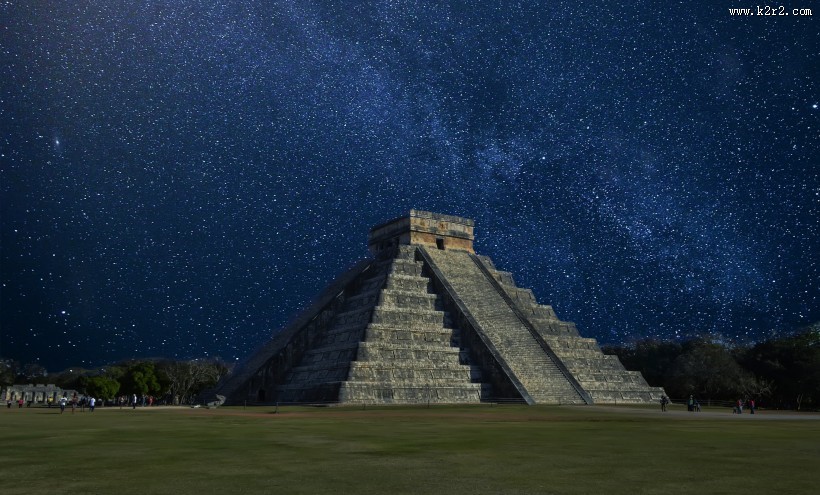 库库尔坎金字塔图片玛雅建筑图片