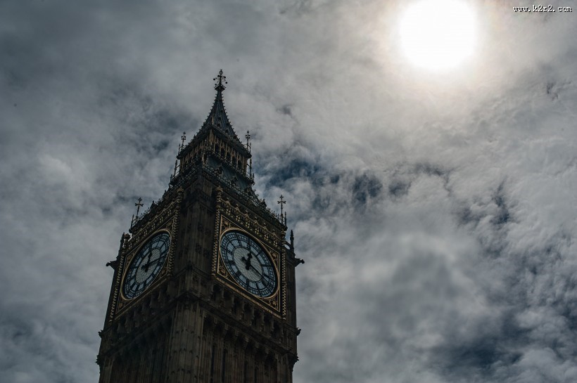 伦敦的大本钟图片