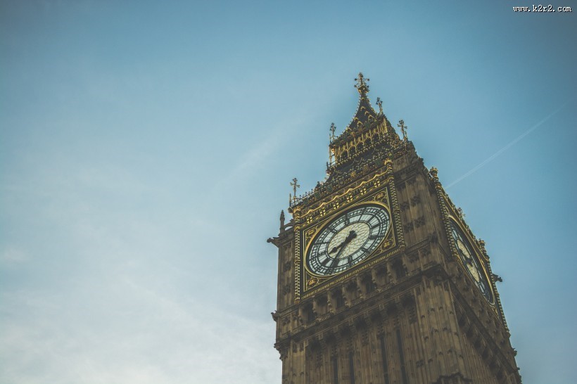 伦敦的大本钟图片