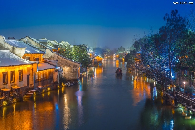 浙江乌镇雪景图片大全