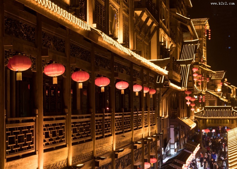 重庆洪崖洞风景图片