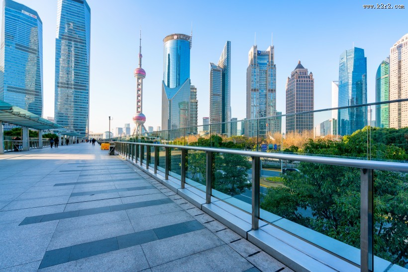 上海城市建筑风景图片