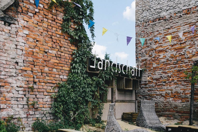 风景宜人的波兰街道图片