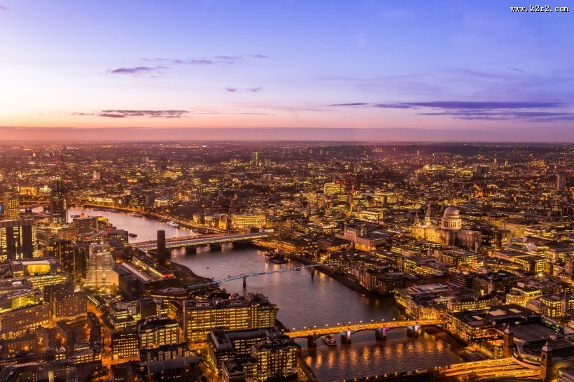 伦敦城市美景图片
