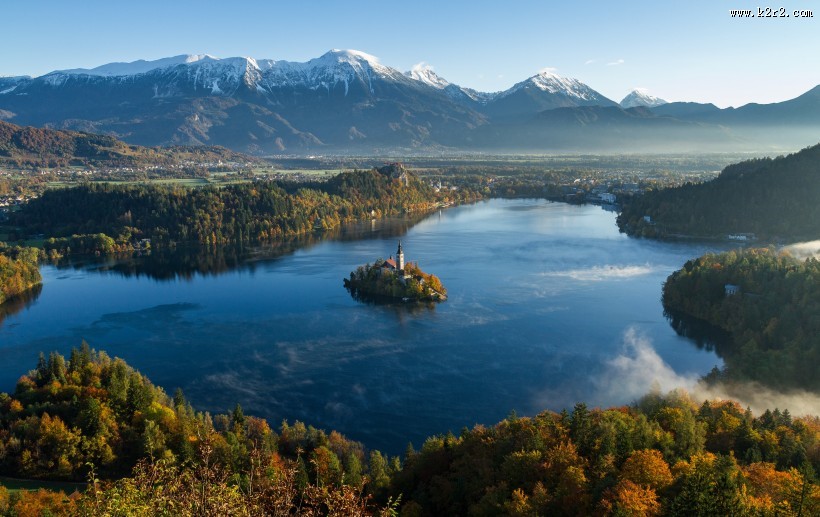 斯洛文尼亚共和国布莱德湖图片