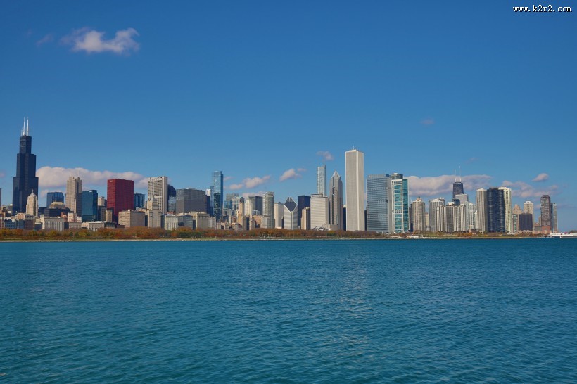 美国芝加哥风景图片