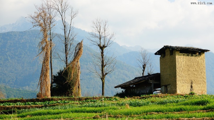 云南腾冲田园风景图片大全