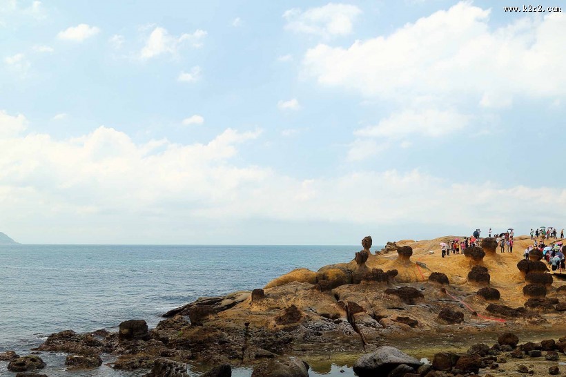 台湾野柳地质公园风景图片