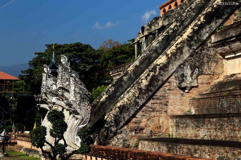 泰国清迈柴迪隆寺风景图片