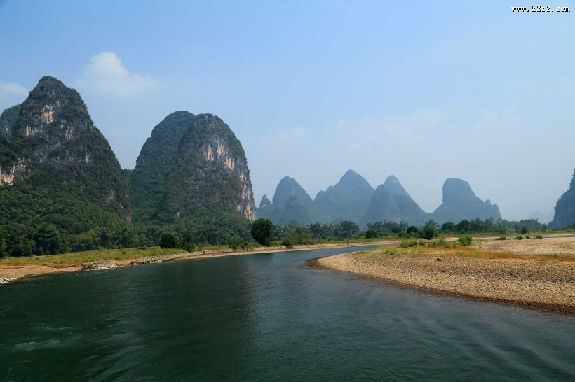 广西桂林漓江风景图片