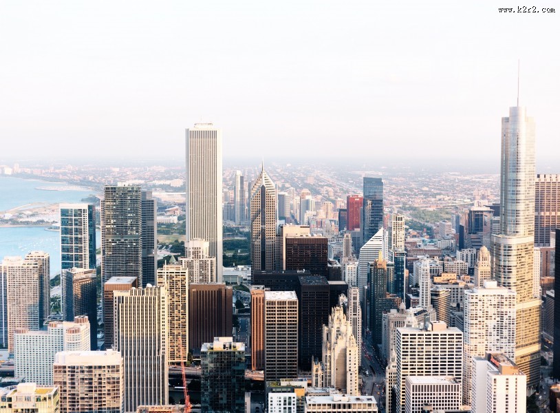 美国芝加哥城市风景图片大全