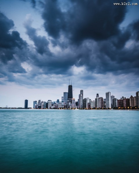 美国芝加哥城市风景图片大全