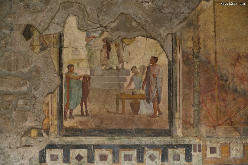 意大利庞贝古城遗址风景图片大全