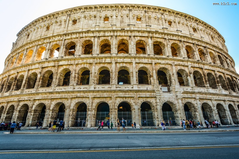 古罗马斗兽场遗址图片大全