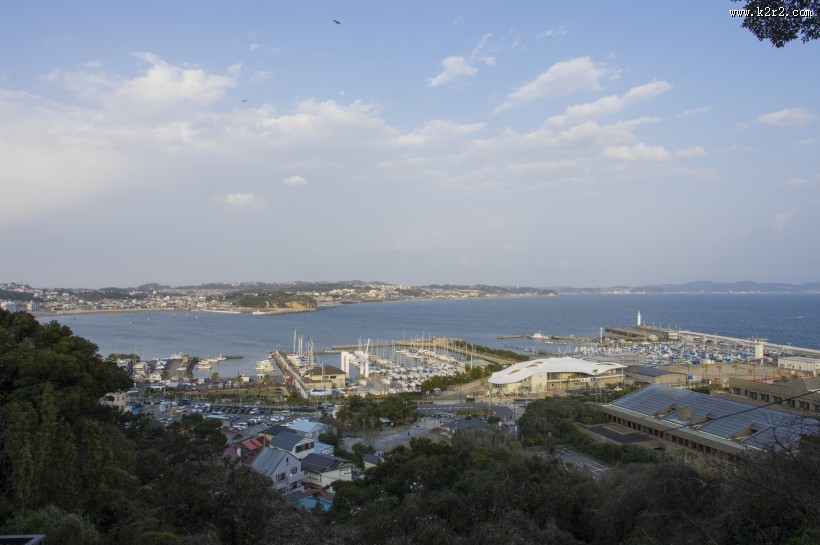 日本江之岛景色的图片