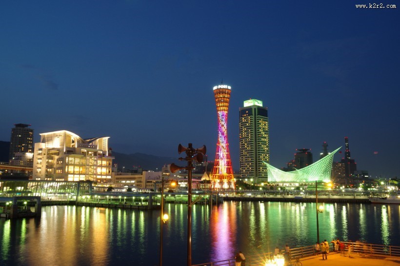 日本神户港口塔的图片