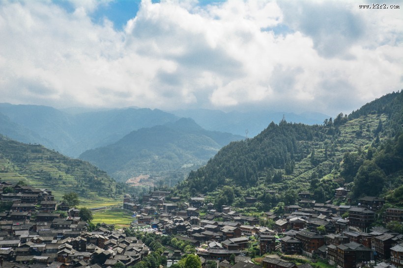 贵州西江千户苗寨风景图片大全