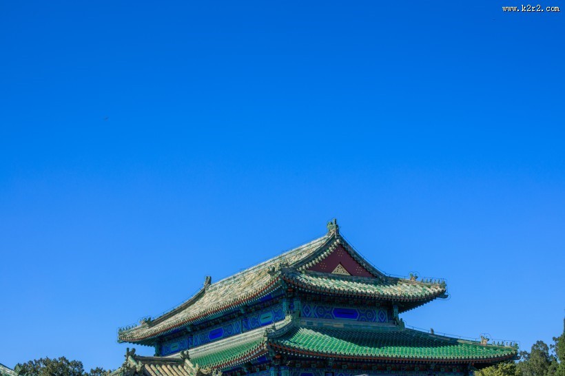 北京古建筑风景图片