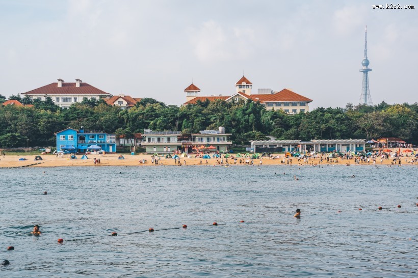 山东青岛海边风景图片