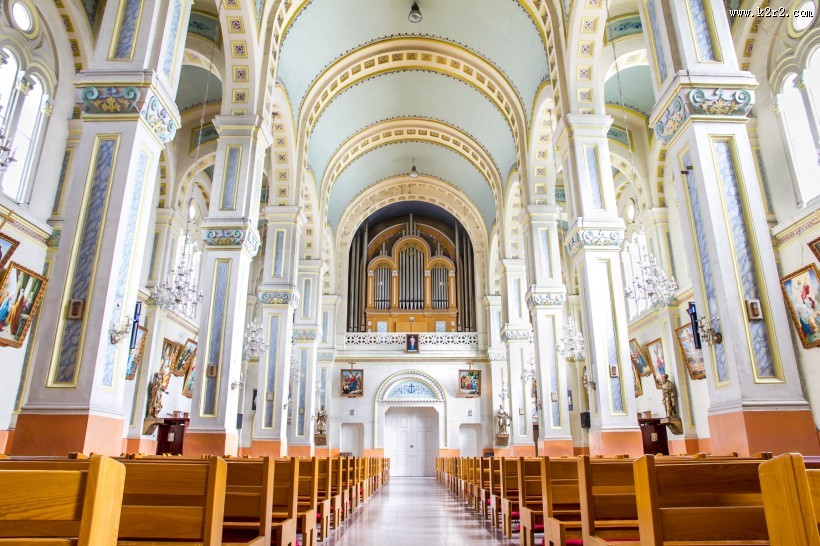 天津西开教堂图片