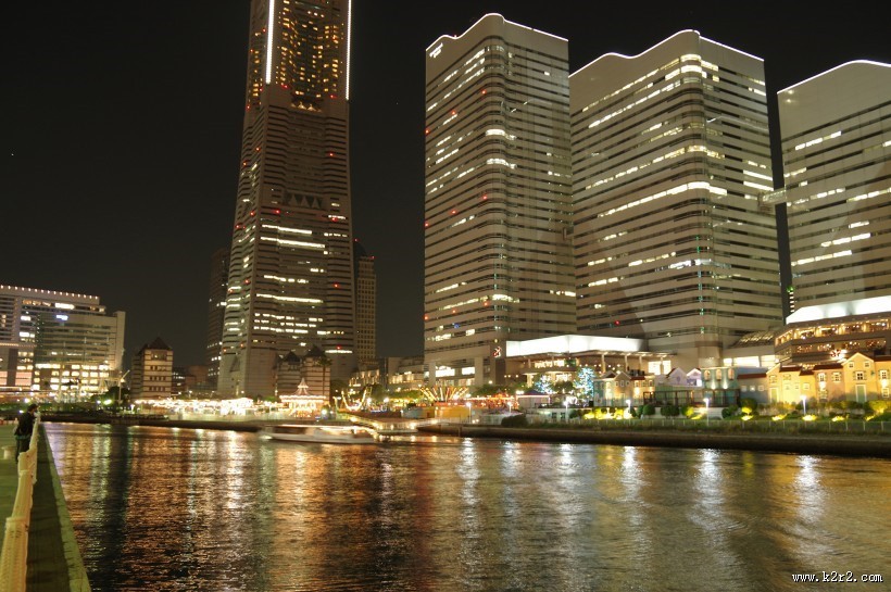 日本横滨夜景高清图片