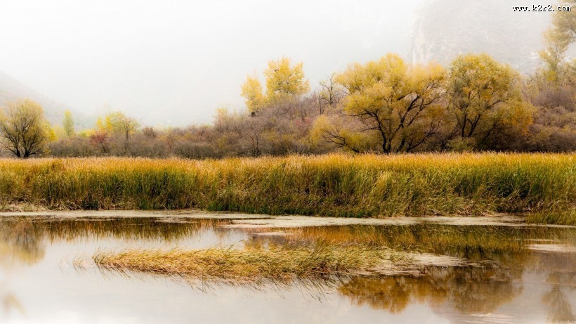 北京双龙峡风景图片
