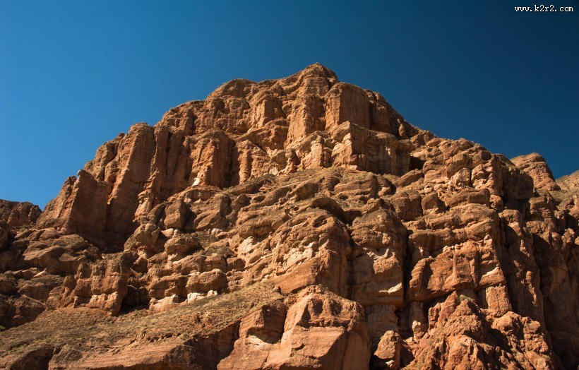 甘肃冰沟丹霞风景图片