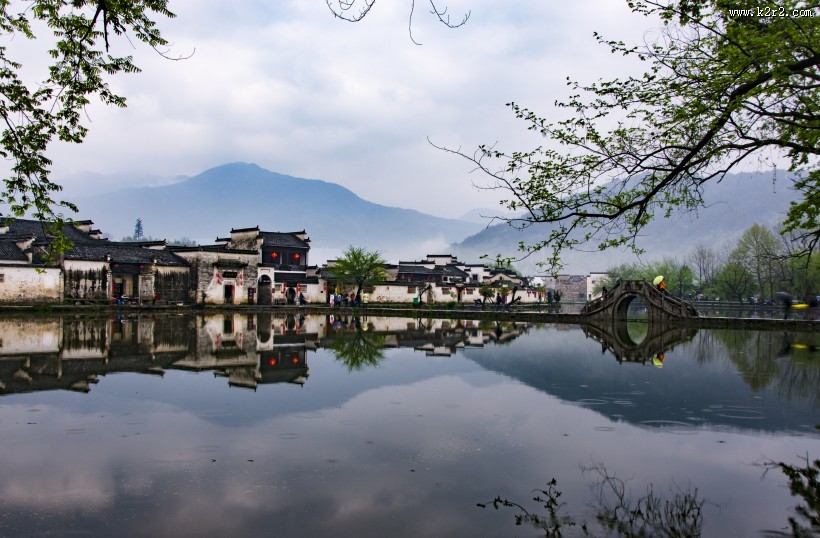 安徽宏村风景图片
