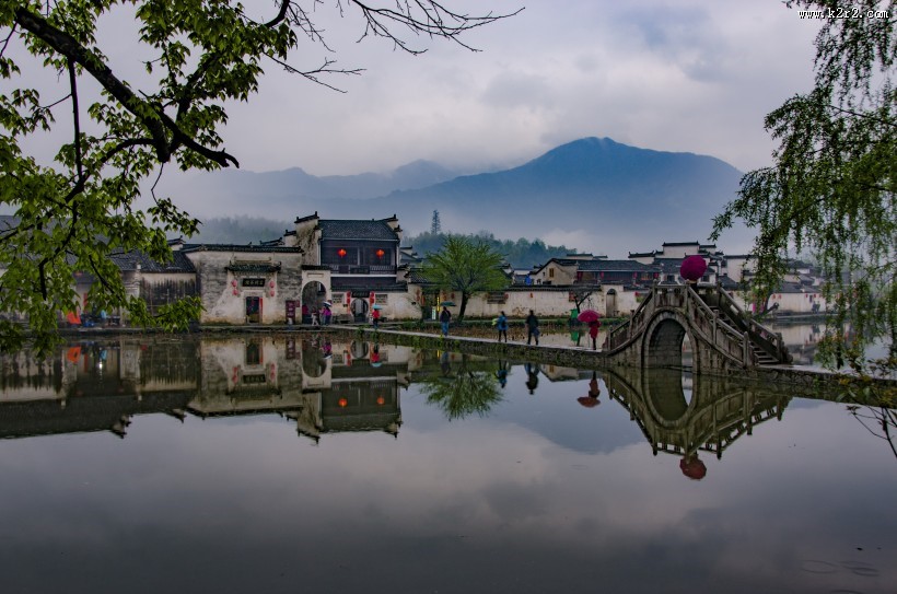 安徽宏村风景图片
